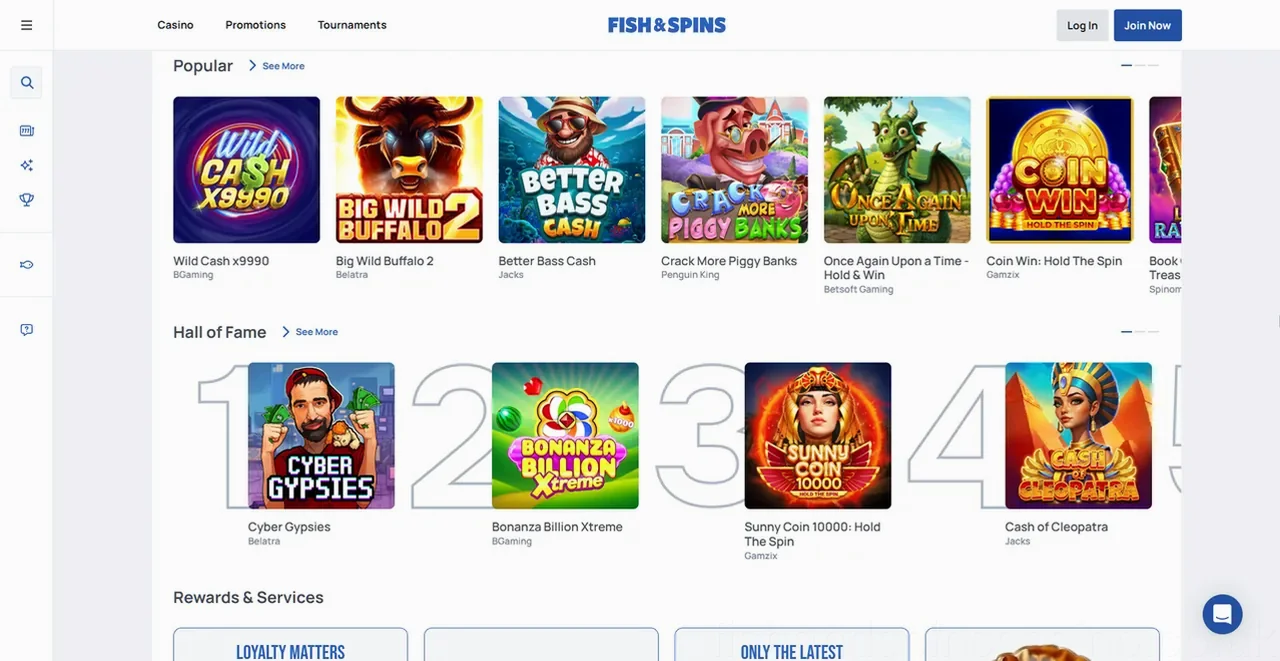 Fish And Spins Casino Casino
